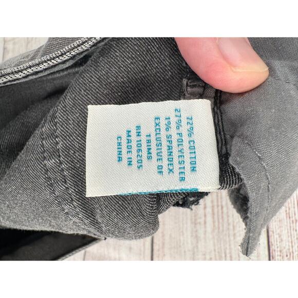 Sundance Sequined Tapered Leg Stretch Jeans Womens Size 32 Gray Light Wash Denim - Picture 10 of 13